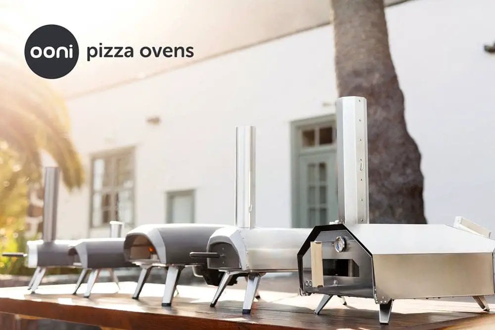 Ooni pizza oven lineup