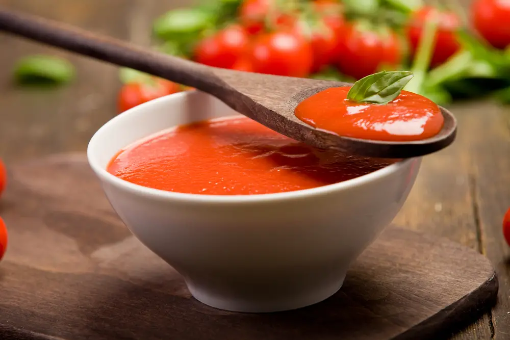 Thicken Tomato sauce